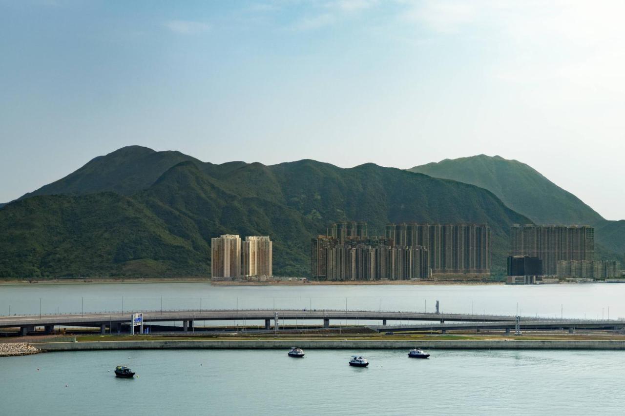 فندق هونغ كونغ سكاي سيتي ماريوت المظهر الخارجي الصورة View of Tai Sheung Tok